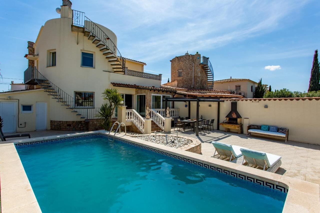 Welcs Villa Falconera 017 Emp Con Piscina Privada Empuriabrava Buitenkant foto